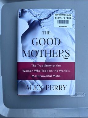 The Good Mothers by Alex Perry - White & Burgundy Cover